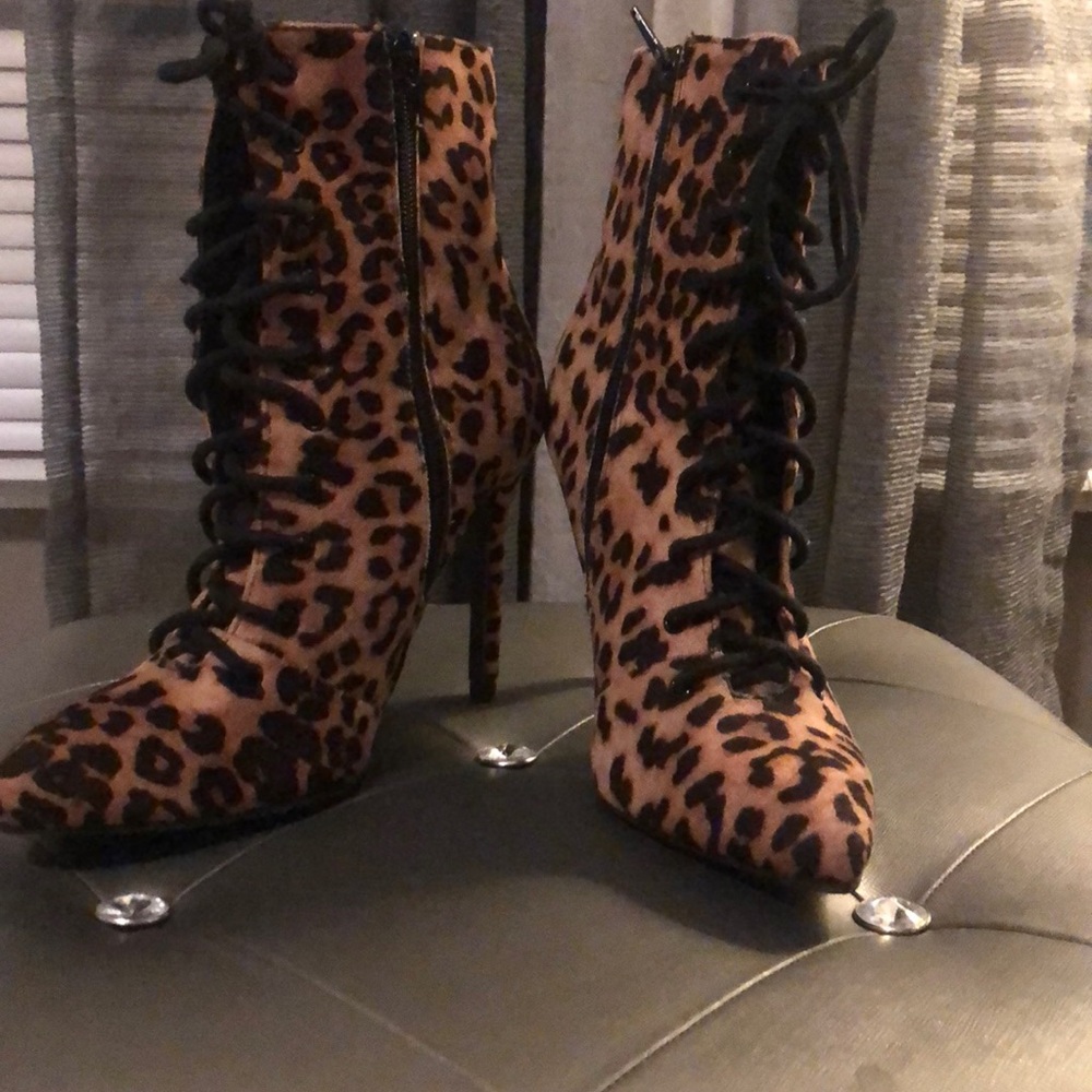 Cheetah print  Booties 👠